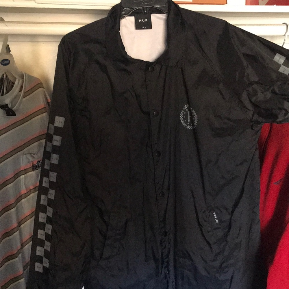 Huf long sleeve windbreaker